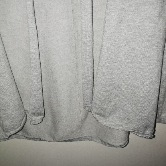 ZARA KNIT Grey Lightweight Open Front Casual Cardigan Size Medium - Picture 4 of 12